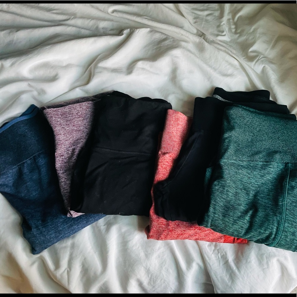 VS pink leggings/multiple